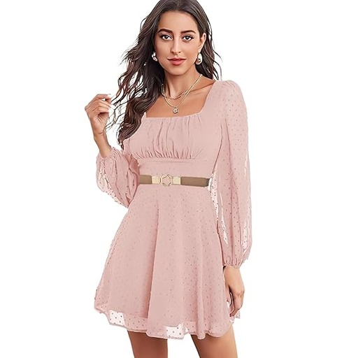 Cinturón elástico retro con hebilla de metal para mujer, 1 pulgada de ancho, Caqui